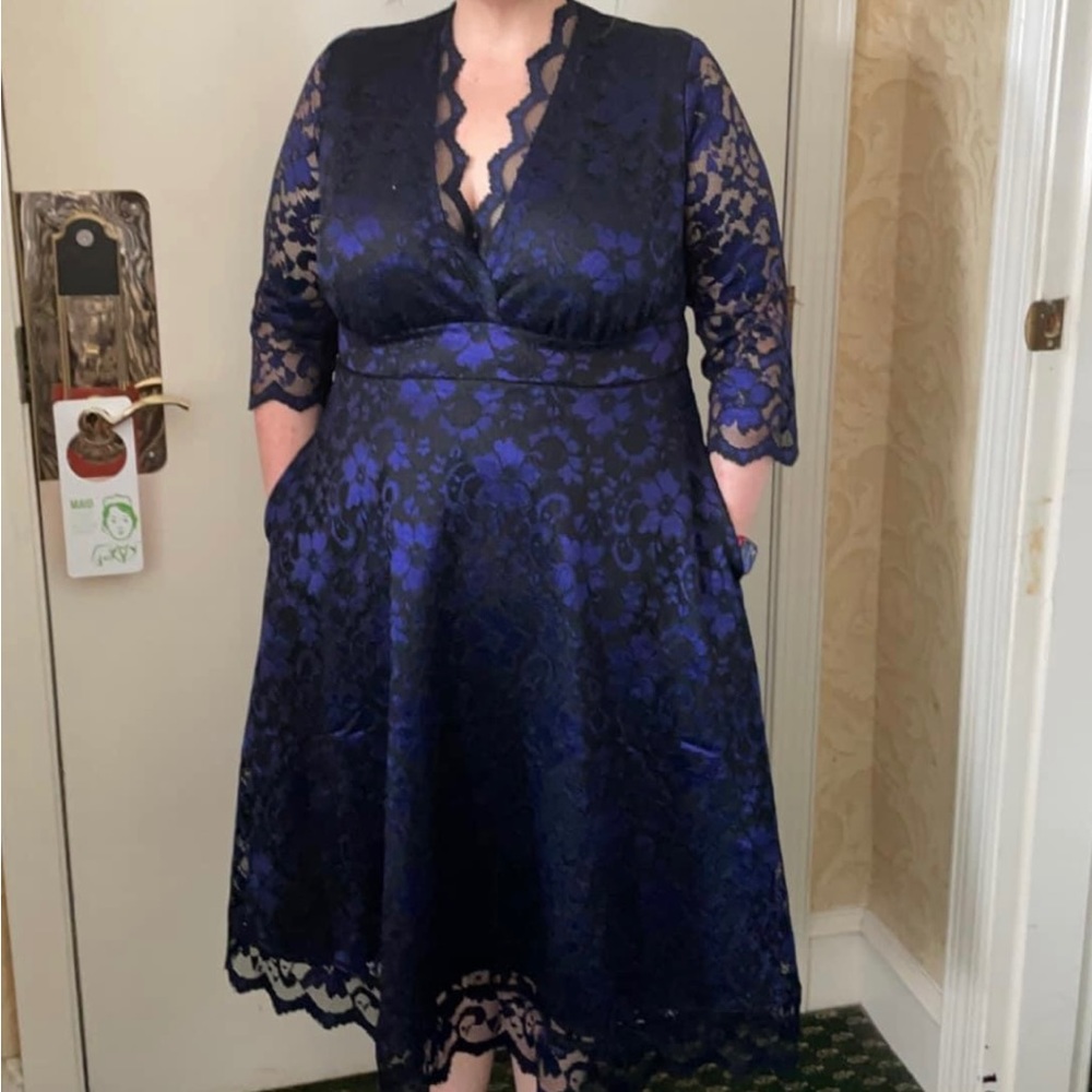 Pretty, lacy formal dress